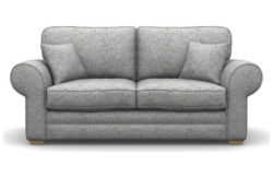 Heart of House Chedworth 2 Seat Fabric Sofa Bed - Light Grey